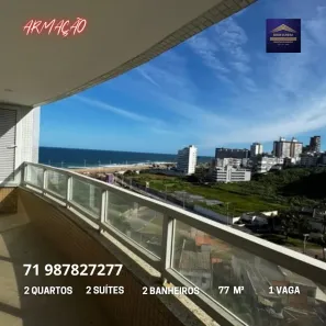 Apartamento com 2 Quartos à venda, 77m² no Jardim Armação, Salvador