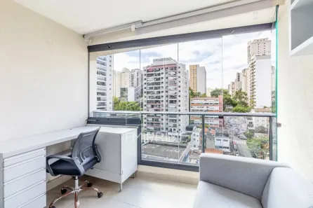 Apartamento com 1 Quarto à venda, 26m² no Cerqueira César, São Paulo