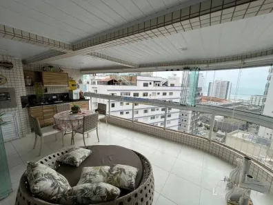 Apartamento com 3 Quartos à venda, 160m² no Boqueirão, Praia Grande
