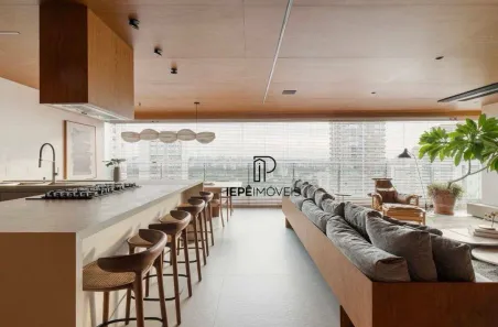 Apartamento com 3 Quartos à venda, 128m² no Cidade Monções, São Paulo