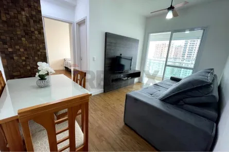 Apartamento com 1 Quarto para alugar, 50m² no Vila Mogilar, Mogi das Cruzes