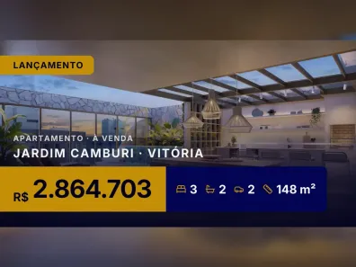 Apartamento com 3 Quartos à venda, 148m² no Jardim Camburi, Vitória