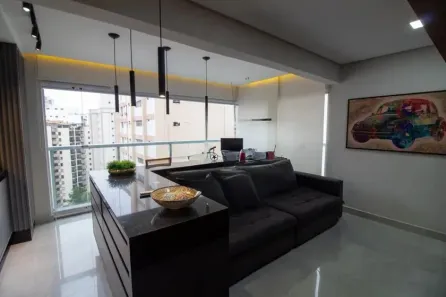 Apartamento com 1 Quarto à venda, 43m² no Santo Amaro, São Paulo