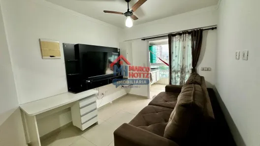 Apartamento com 1 Quarto para venda ou aluguel, 51m² no Canto do Forte, Praia Grande