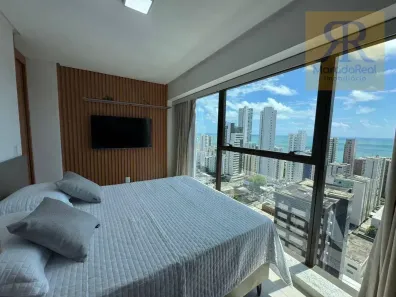Apartamento com 1 Quarto para alugar, 31m² no Boa Viagem, Recife