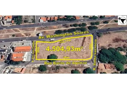 Lote/Terreno à venda, 4504m² no Guararapes, Fortaleza