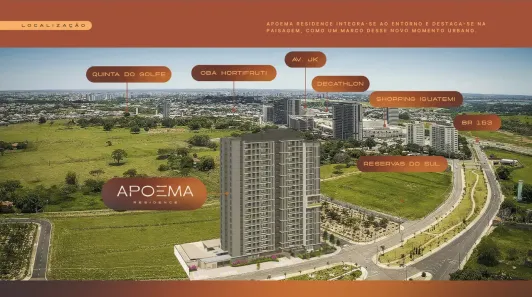 Apartamento com 2 Quartos à venda, 88m² no Complexo Multifuncional Carareto, São José do Rio Preto