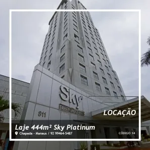 Prédio Comercial para alugar, 444m² no Chapada, Manaus