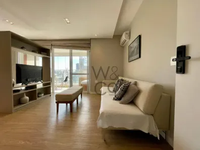 Apartamento com 1 Quarto à venda, 44m² no Cidade Monções, São Paulo