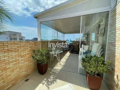 Cobertura com 3 Quartos à venda, 198m² no Ponta da Praia, Santos