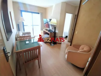 Flat com 2 Quartos para alugar, 43m² no Cidade Monções, São Paulo