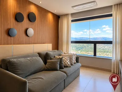 Apartamento com 2 Quartos para alugar, 73m² no Vila da Serra, Nova Lima