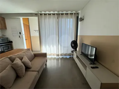 Apartamento com 1 Quarto para alugar, 38m² no Brooklin Paulista, São Paulo
