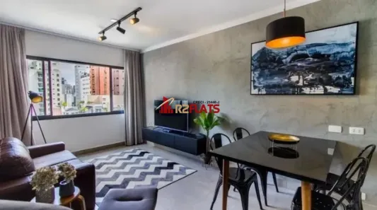 Flat com 1 Quarto para alugar, 45m² no Itaim Bibi, São Paulo