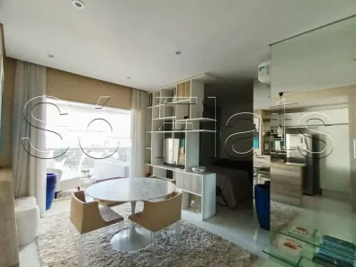 Flat com 1 Quarto para alugar, 55m² no Vila Nova Conceição, São Paulo