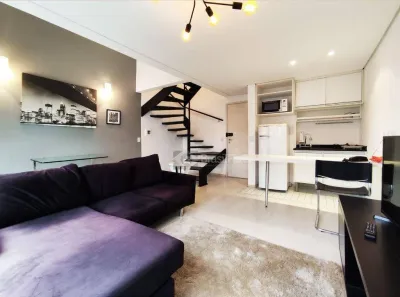Apartamento com 1 Quarto para alugar, 44m² no Vila Nova Conceição, São Paulo