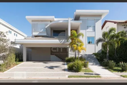 Casa de Condomínio com 4 Quartos à venda, 362m² no Alphaville Dom Pedro, Campinas