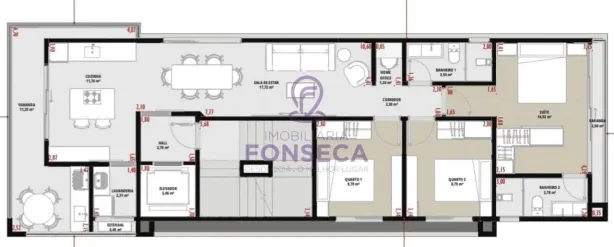 Apartamento com 3 Quartos à venda, 100m² no João Paulo II, Pouso Alegre