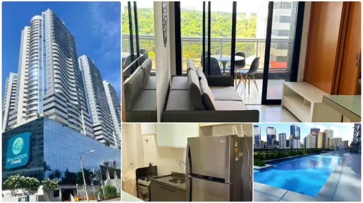 Apartamento com 1 Quarto para alugar, 50m² no Caminho das Árvores, Salvador