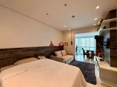 Flat com 1 Quarto para alugar, 38m² no Indianópolis, São Paulo