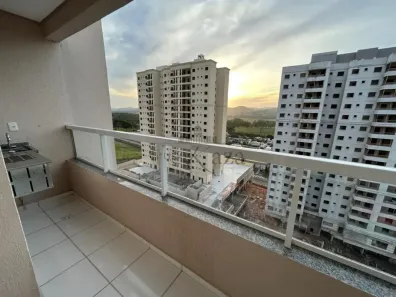 Apartamento com 2 Quartos para alugar, 62m² no Condomínio Residencial Colinas do Paratehy, São José dos Campos