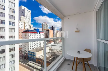 Apartamento com 1 Quarto à venda, 28m² no Centro, Curitiba