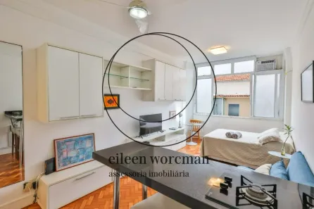 Apartamento com 1 Quarto à venda, 28m² no Leblon, Rio de Janeiro