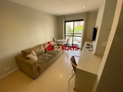 Apartamento com 1 Quarto para alugar, 35m² no Indianópolis, São Paulo