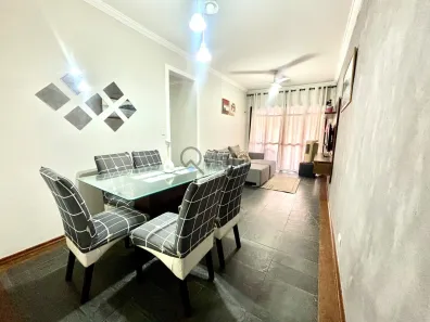 Apartamento com 3 Quartos para alugar, 76m² no Loteamento João Batista Julião, Guarujá