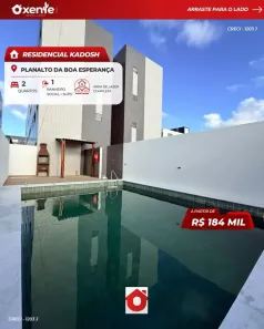 Apartamento com 2 Quartos à venda, 50m² no Planalto Boa Esperança, João Pessoa