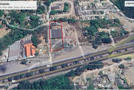 Galpão/Depósito/Armazém para alugar, 4000m² no Bangu, Rio de Janeiro