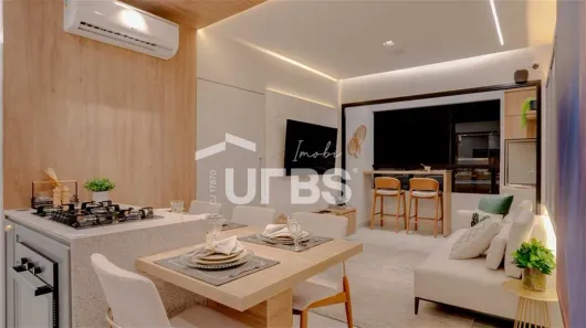 Apartamento com 2 Quartos à venda, 55m² no Vila Rosa, Goiânia