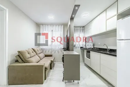 Apartamento com 1 Quarto para alugar, 34m² no Capão Raso, Curitiba