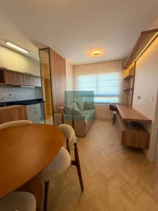 Apartamento com 1 Quarto para alugar, 34m² no Vila Mogilar, Mogi das Cruzes