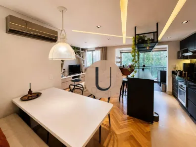 Apartamento com 1 Quarto à venda, 56m² no Cidade Monções, São Paulo