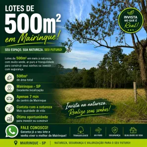 Lote/Terreno à venda, 500m² no Centro, Mairinque