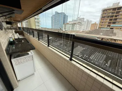 Apartamento com 2 Quartos à venda, 74m² no Canto do Forte, Praia Grande