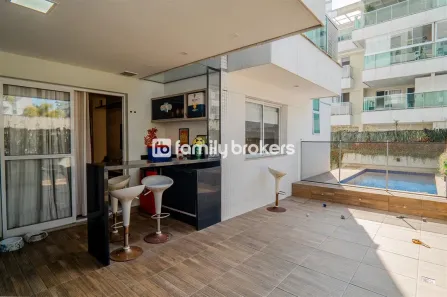 Casa de Condomínio com 3 Quartos à venda, 138m² no Recreio dos Bandeirantes, Rio de Janeiro