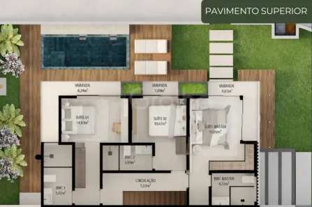 Casa com 3 Quartos à venda, 135m² no Vargem Pequena, Florianópolis