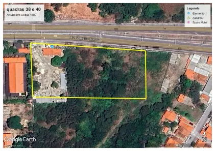 Lote/Terreno à venda, 6600m² no José de Alencar, Fortaleza