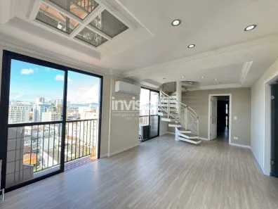 Cobertura com 3 Quartos à venda, 187m² no Embaré, Santos