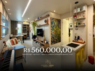 Apartamento com 2 Quartos à venda, 42m² no Setor de Habitações Individuais Norte, Brasília