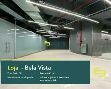 Ponto Comercial para alugar, 46m² no Bela Vista, São Paulo