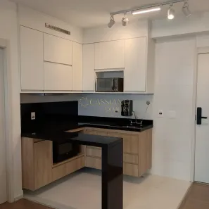 Apartamento com 1 Quarto para alugar, 33m² no Jardim Esplanada, São José dos Campos