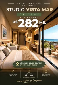 Apartamento com 1 Quarto à venda, 20m² no Campeche, Florianópolis