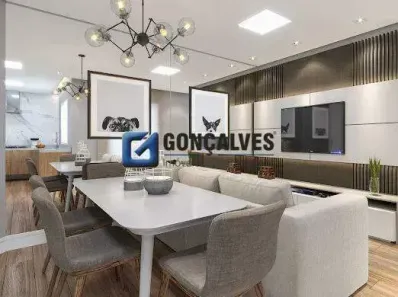 Cobertura com 2 Quartos à venda, 91m² no Vila Guiomar, Santo André
