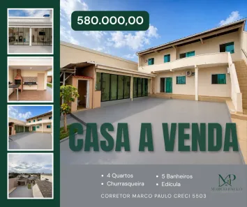 Casa com 4 Quartos à venda, 300m² no Parque 10 de Novembro, Manaus