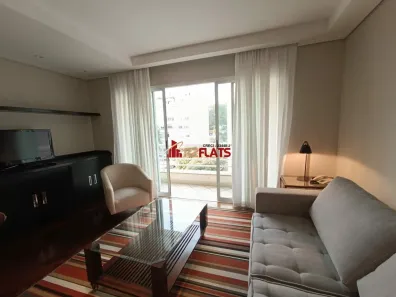 Flat com 1 Quarto para alugar, 52m² no Pinheiros, São Paulo