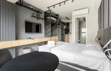 Apartamento com 1 Quarto para alugar, 23m² no Água Branca, São Paulo