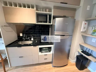 Apartamento com 1 Quarto para alugar, 21m² no Moema, São Paulo